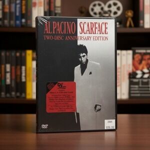 Scarface DVD 2003 Two-Disc Set Widescreen‎ Anniversary Edition New 025192315725